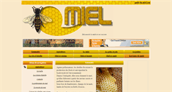 Desktop Screenshot of guide-du-miel.com