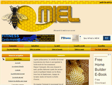 Tablet Screenshot of guide-du-miel.com